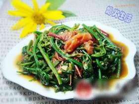 蕃茄炒水蕨菜
