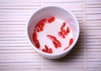 醪糟枸杞炖芋艿的做法 步骤3