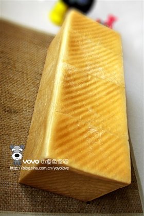 DIY蛋黄大吐司