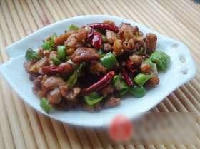 青椒麻辣鸡丁