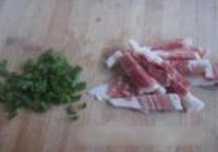 柳蒿芽炒肉丝的做法 步骤4