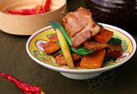 茶干回锅肉