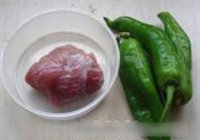 青椒肉丝的做法 步骤1
