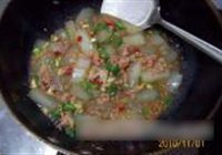 泡椒肉糜炒凉粉的做法 步骤6