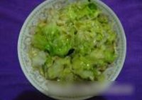 炝炒酸辣包菜的做法 步骤4