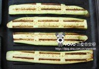 五彩虎皮茄子卷的做法 步骤1