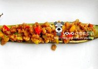 五彩虎皮茄子卷的做法 步骤4