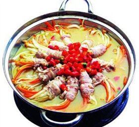 奇彩香汤肥牛卷