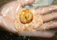 糯香四喜丸子的做法 步骤6