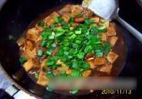 鲜虾大蒜烧豆腐的做法 步骤12