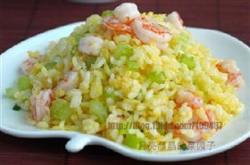 虾仁蛋炒饭