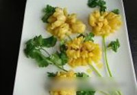 香橙双色菊花鱼的做法 步骤17