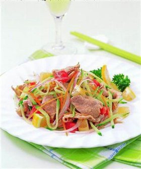 柠檬牛肉