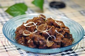 陈皮牛肉