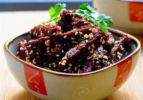 麻辣牛肉干
