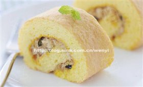 肉松海苔蛋糕卷