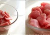 酸甜锅爆肉的做法 步骤1