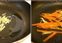 青椒豆干炒牛肉丝的做法 步骤5