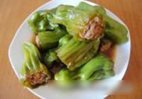 辣椒塞肉的做法 步骤7