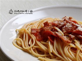 培根番茄意大利面