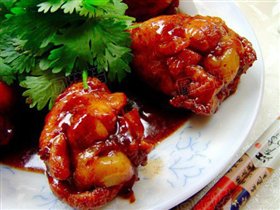 香草可乐鸡翅根