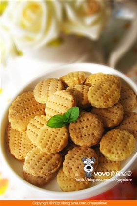 柠檬香饼干