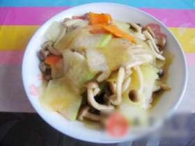 蟹味菇炒冬瓜