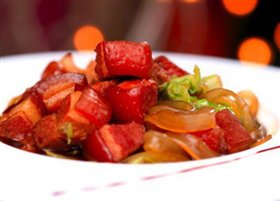 猪肉白菜炖粉条