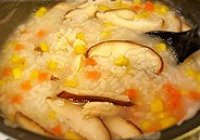 香菇鸡肉粥的做法 步骤7