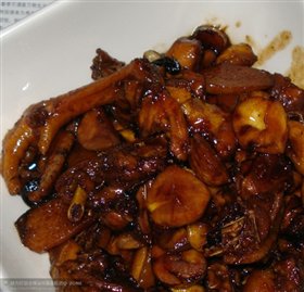 粟子焖鸡