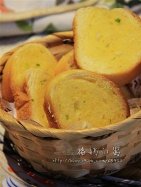 香蒜面包