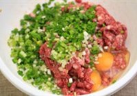 酸菜羊肉包子的做法 步骤2
