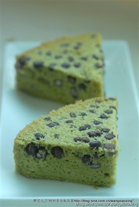 抹茶红豆酸奶蛋糕