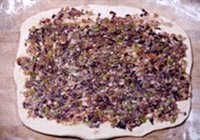 黑豆浆紫甘蓝肉龙的做法 步骤3