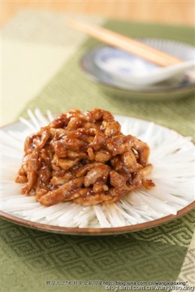 京酱肉丝