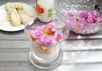 槐花牛舌酥酸乳酪的做法 步骤5