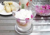 槐花牛舌酥酸乳酪的做法 步骤6