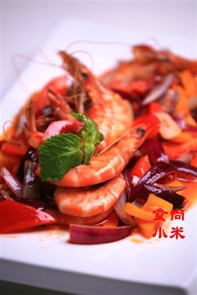 泰汁酸辣虾