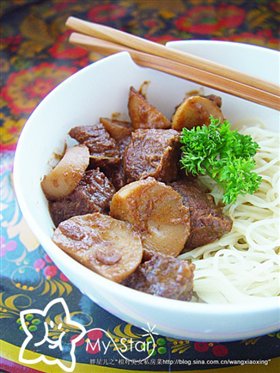 沙茶牛肉一锅端