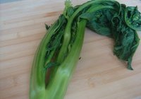 炒芥菜心的做法 步骤1