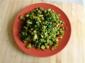 炒芥菜心
