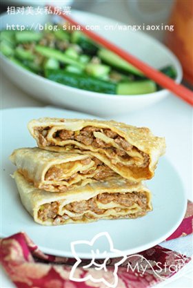 家常肉饼