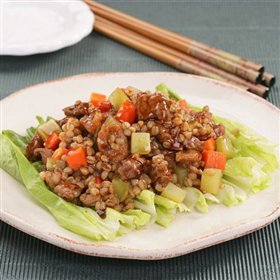 牛肉炒大麦