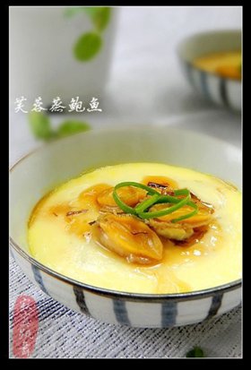 芙蓉蒸鲍鱼