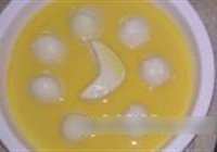 七星伴月蛋羹的做法 步骤7
