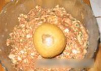 红烧油面筋塞肉的做法 步骤2