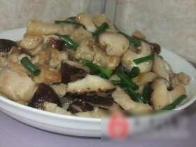 香菇炒肉片