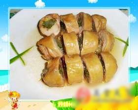 香嫩辣椒鸡肉卷