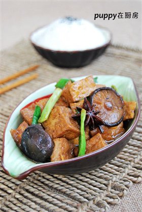 花雕香菇豆腐