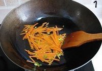 菠菜胡萝卜蛋饼的做法 步骤1